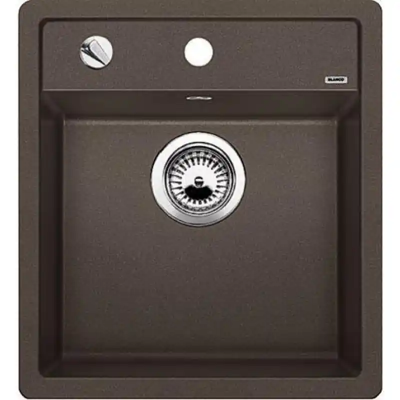 Zertifiziert BLANCO DALAGO 45 - F Einbauspüle Silgranit PuraDur® II cafe 517171