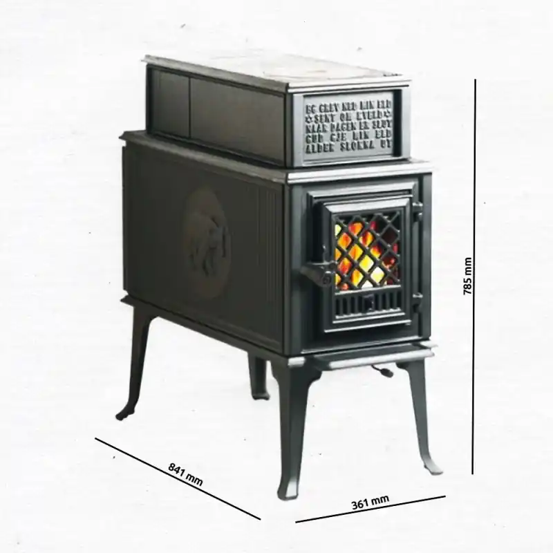 Nur Heute Jotul F 118 CB Kaminofen, Schwarzer Lack 320096