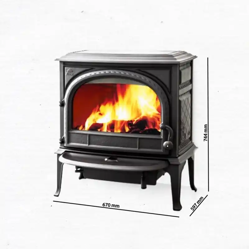 Jotul F 400 CB Kaminofen, Blauschwarze Emaille 350759 Saisonangebot