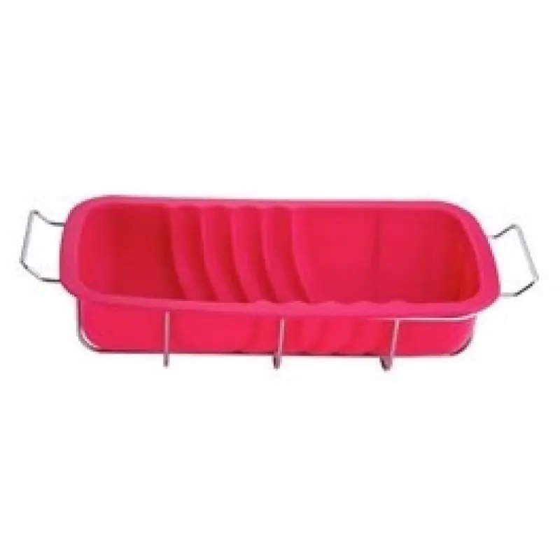 Meistverkauft KAISERHOFF Backform Silikon Brotbackform Antihaft Pink inkl. Gestell KH-1155ruzo