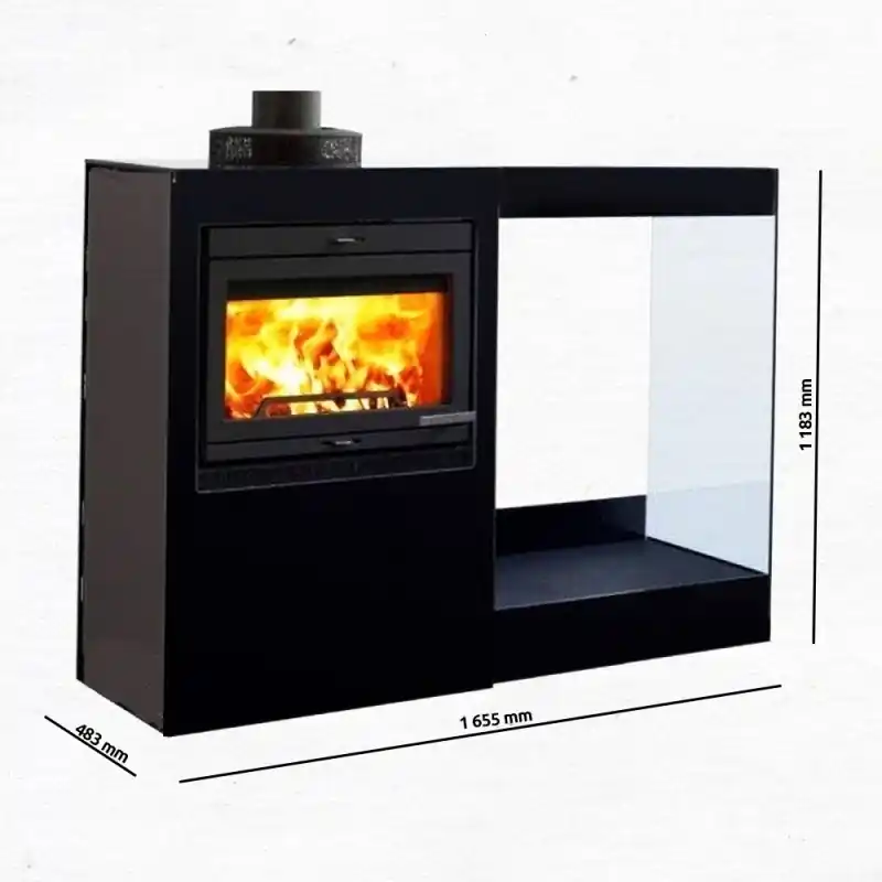 Top-Preis Jotul CUBE GG WS Kamin-Umbau mit Kamineinsatz I 400 CB, 30043683+CUBE