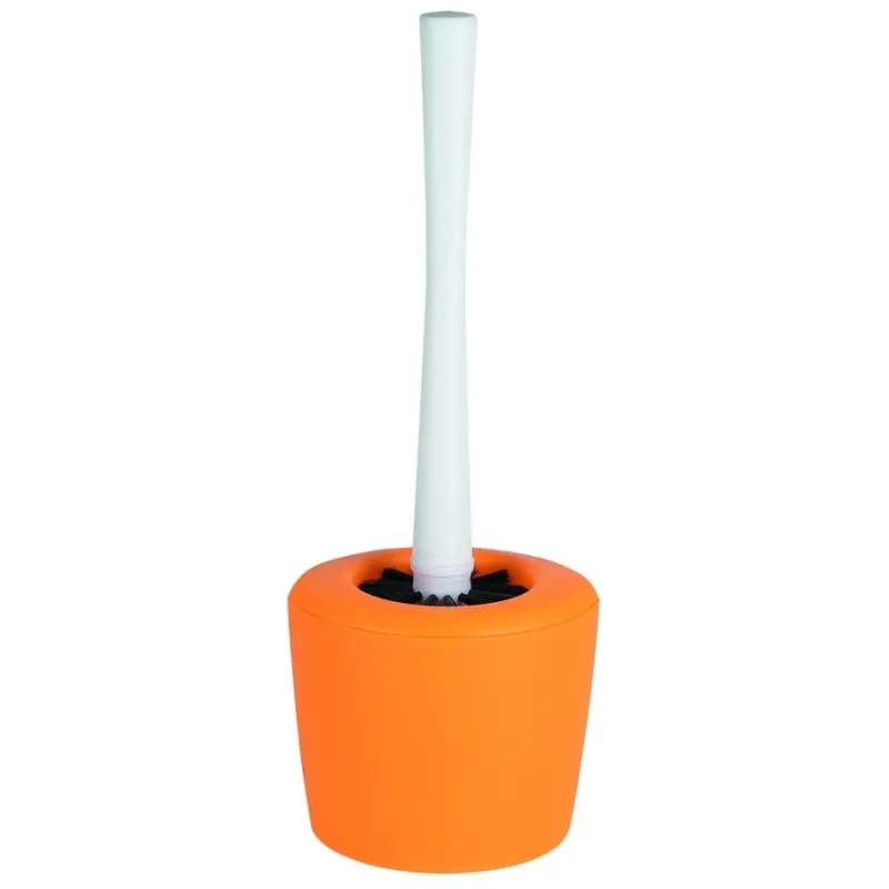 Solange Der Vorrat Reicht Spirella Lemon-Opaque WC-Bürstengarnitur Orange 1011368