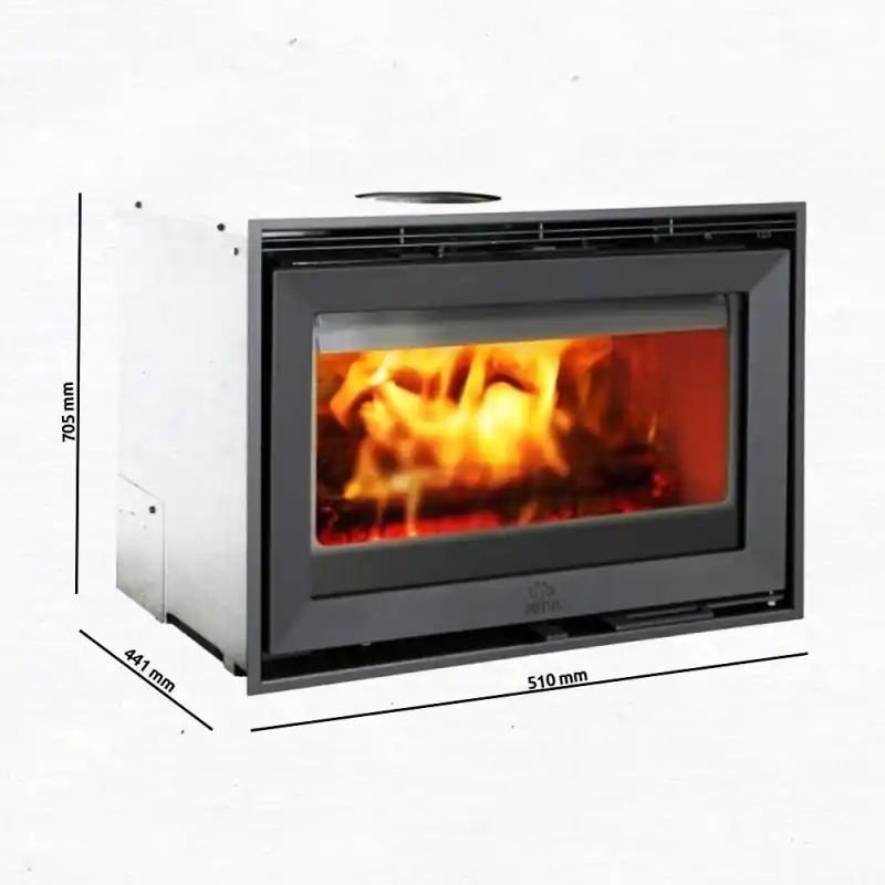 Preis Gesenkt Jotul C 24 CB Kamineinsatz, Schwarzer Lack 341328