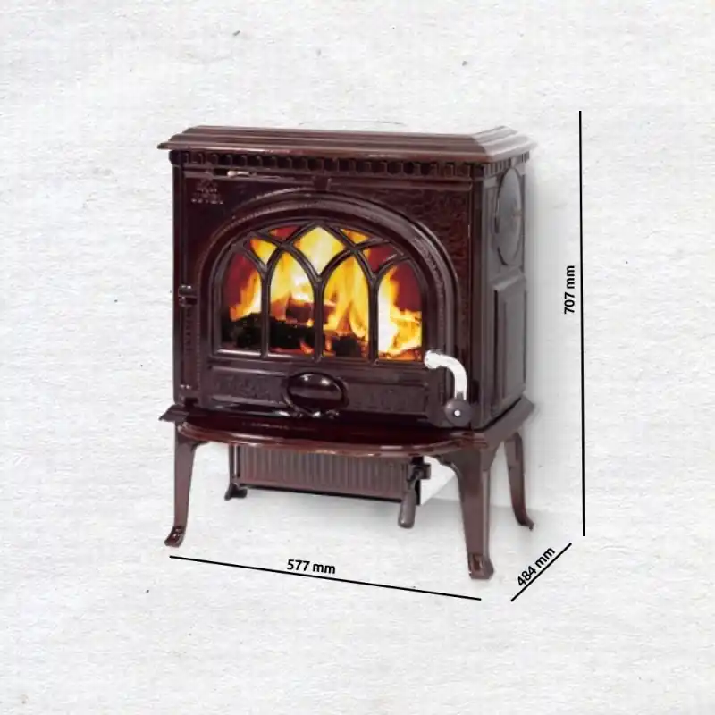 Super-Preis Jotul 3 CB Kaminofen, Braun Majolica, 351108