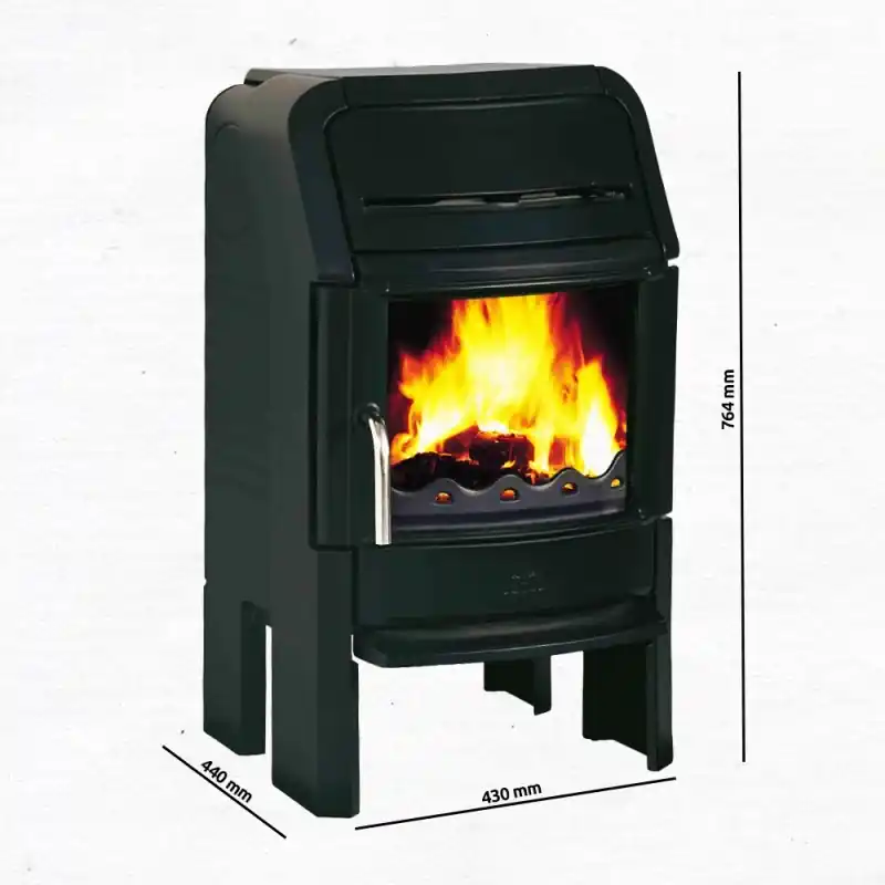 Preisreduziert Jotul F 220 CB Kaminofen, Schwarzer Lack, 350795