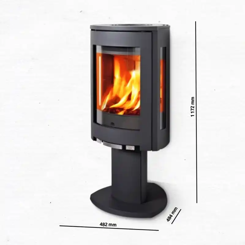 Bestseller Jotul F 373 C Kaminofen, Schwarzer Lack 350972+350974