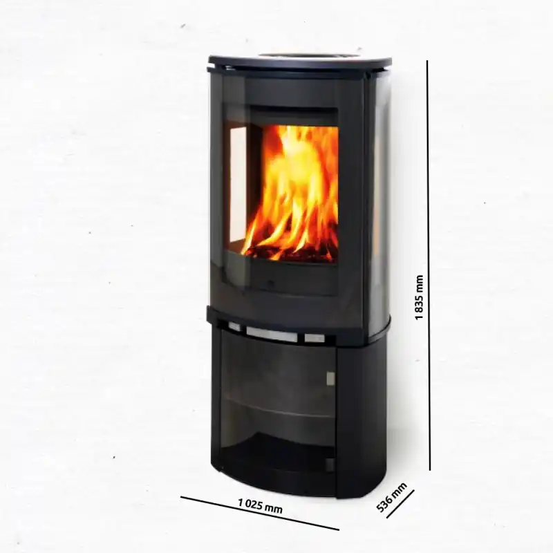 Jotul F 375 CB Kaminofen, Schwarzer Lack, 350972+351176+351164 Direkt Vom Hersteller