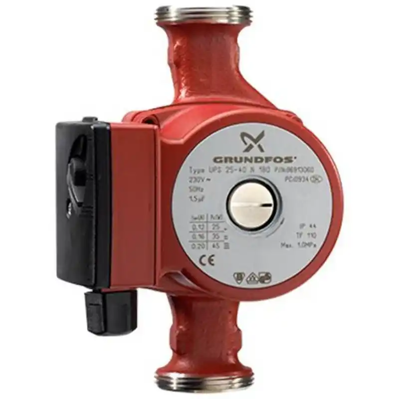 Grundfos UPS 32-100N 180 mm– Edelstahl-Umwälzpumpe Heizung/Trinkwasser 2" 95906489 Bestpreis