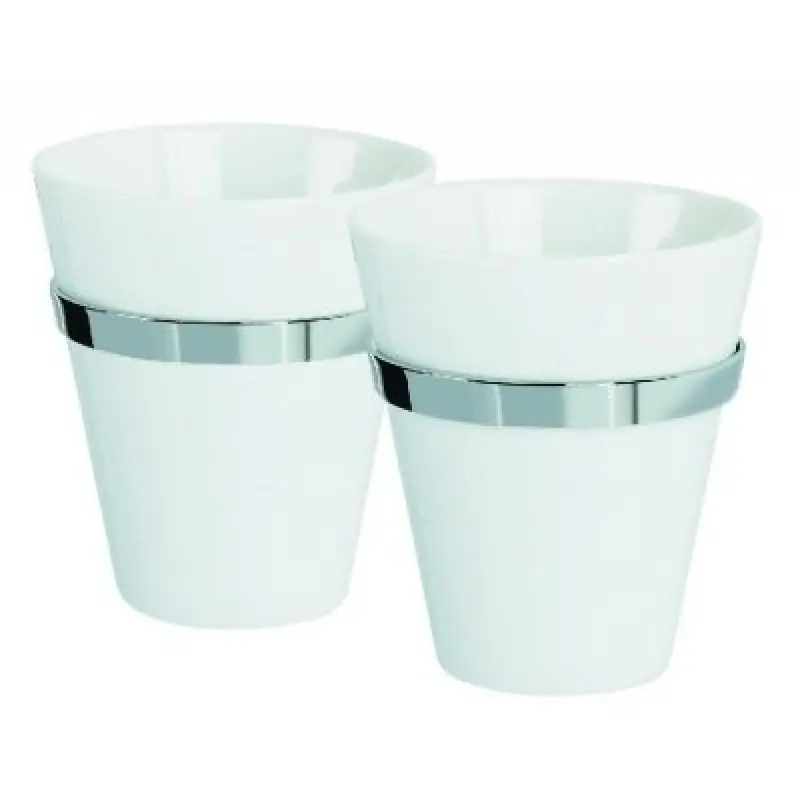 Spirella Max Light Doppel-Zahnbecher Weiß 1011894 Online Kaufen