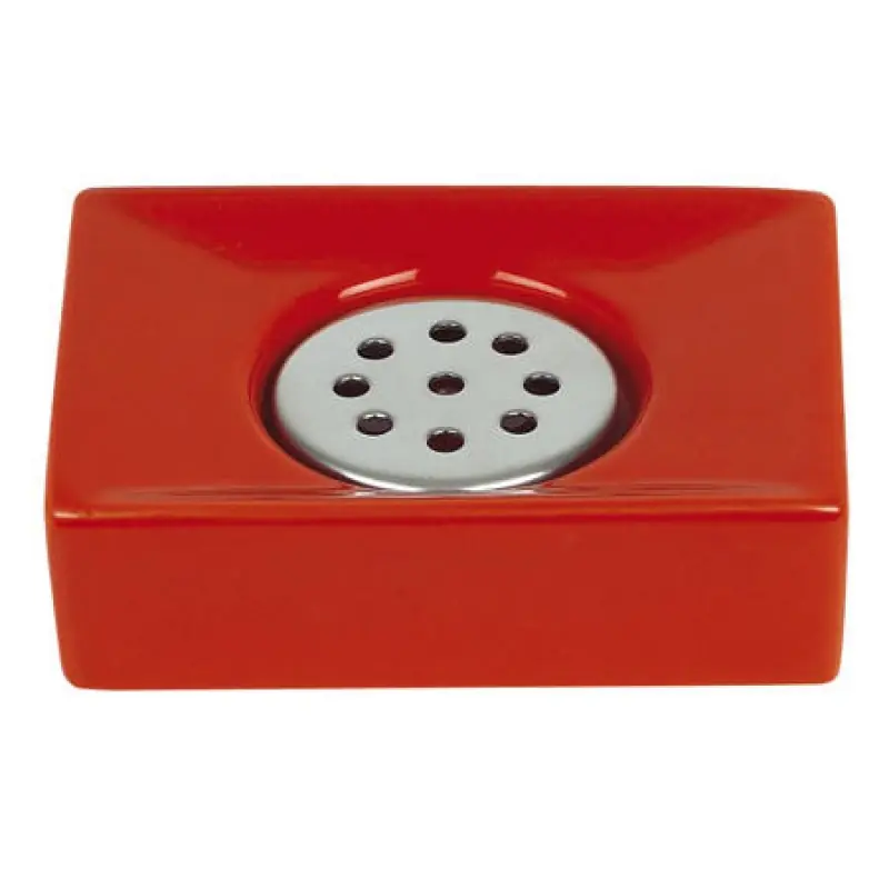 Spirella Quadro Seifenschale Rot 1013647 Preiswert