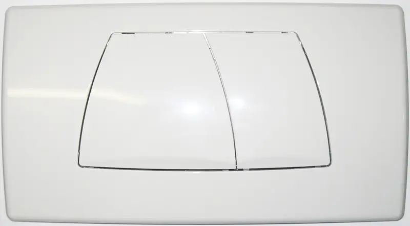 Sonderangebot GEBERIT TWINLINE Betätigungsplatte, weiss 115888111