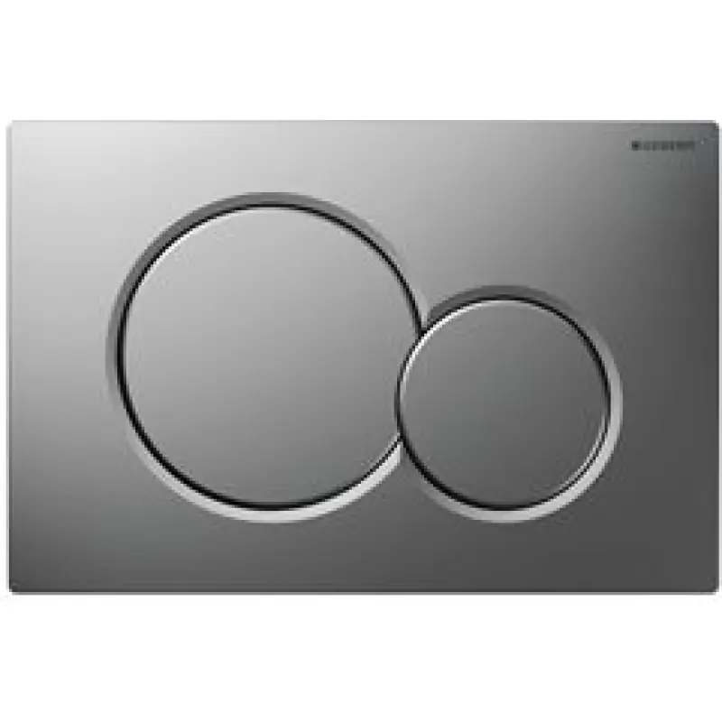 Begrenztes Angebot Geberit Betätigungsplatte Sigma01, für 2-Mengen-Spülung, mattverchromt 115.770.46.5