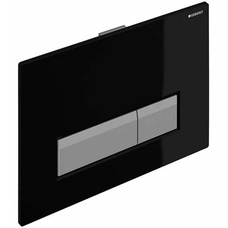 GEBERIT SIGMA 40 Betätigungsplatte , schwarz/Aluminium gebürstet 1115.600.KR.1 Must-Have