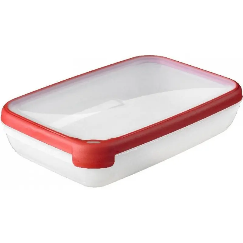 Markenware CURVER Frischhaltebox Grand Chef rechteckig, Polypropylen, 6,5 x 30 x 20 cm, 2,6 l rot