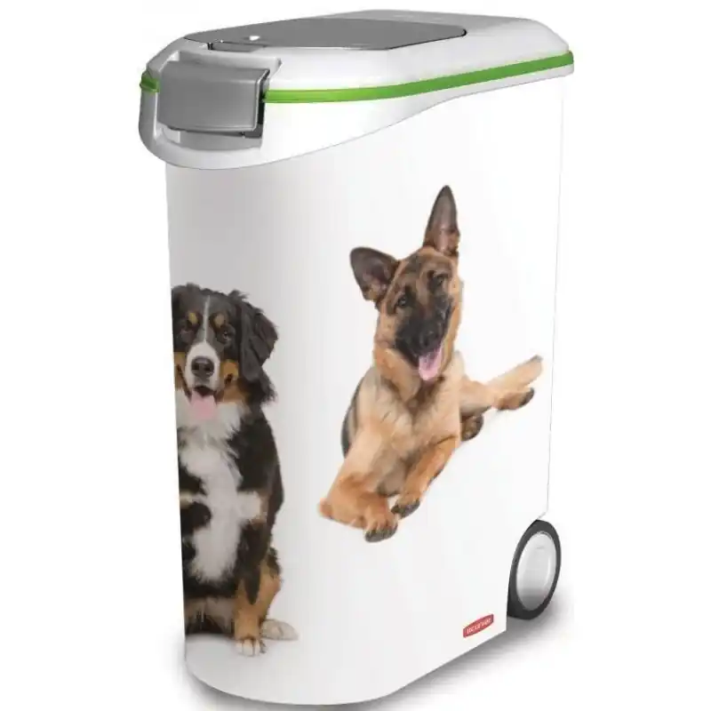 CURVER Pet Futter Container 20 kg, 49.3 x 27.8 x 60.5 cm, 54 L, 03906-P70 Bestpreis