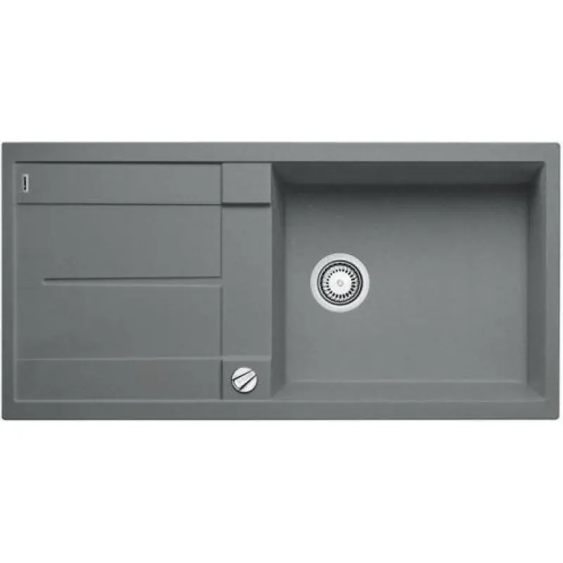 BLANCO Metra XL 6 S Einbauspüle SILGRANIT PuraDur II alumetalic, 515279 Garantierte Lieferung
