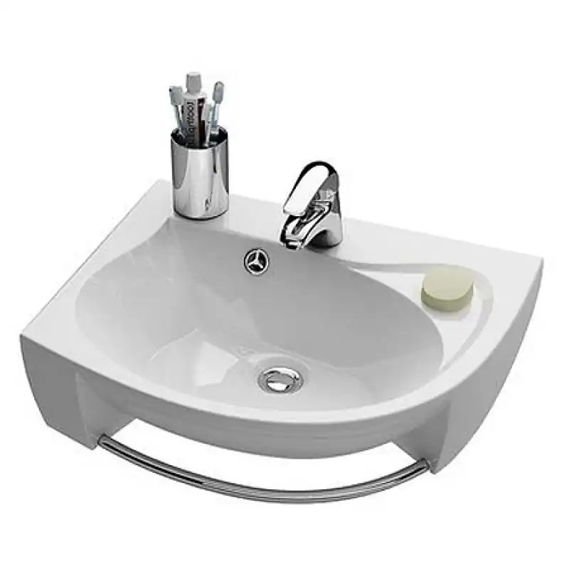 Preiswert RAVAK ROSA L Waschbecken mit Hahnloch XJ2L1100000