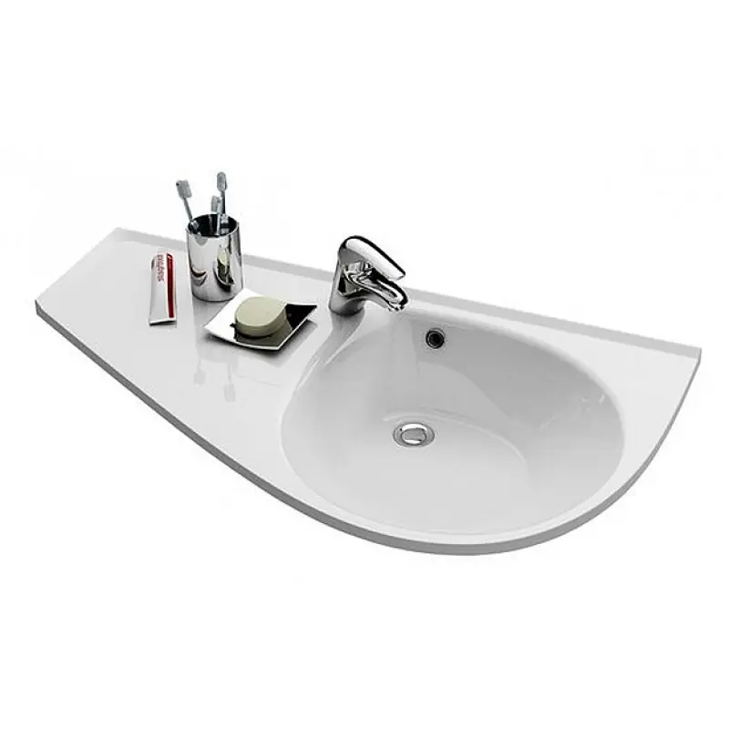 Neuheit RAVAK AVOCADO COMFORT L Waschtisch mit Loch für Batterie XJ9L1100000