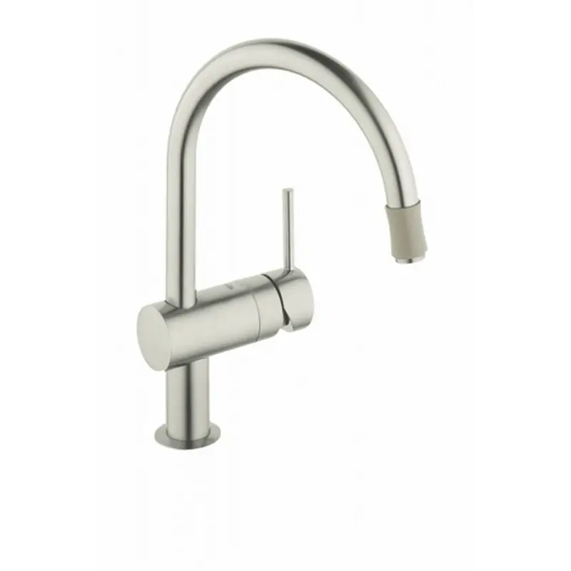 GROHE Minta Einhand-Spültischbatterie, DN 15 supersteel 32918DC0 Top-Preis