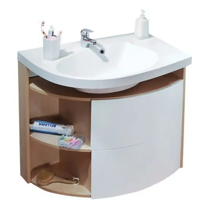 RAVAK SDU Rosa Comfort R Waschtischunterschrank, Birke/weiß X000000163 Direkt Vom Hersteller