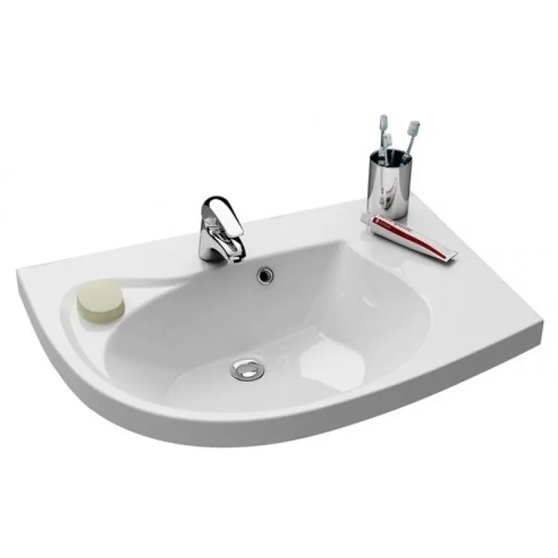 RAVAK ROSA COMFORT R Möbelwaschbecken mit Hahnloch XJ8P11N0000 Sonderangebot