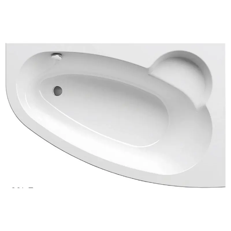 Top-Angebot RAVAK ASYMMETRIC Badewanne 170 x 110 R snowhite, C491000000