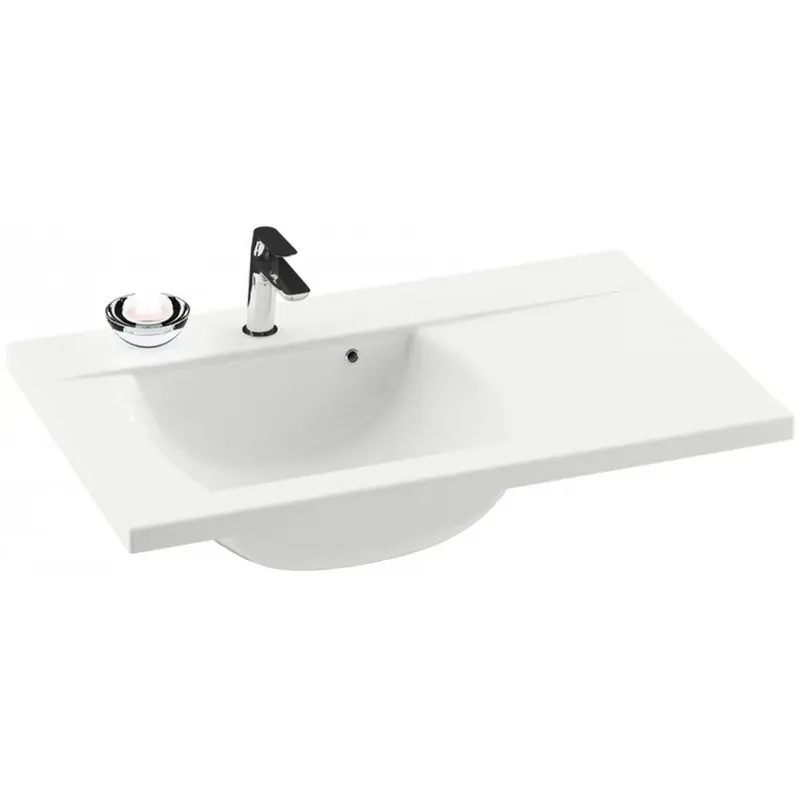 RAVAK CLASSIC 800 R Waschtisch mit Loch für Waschtischbatterie XJDp1180000 Super-Preis