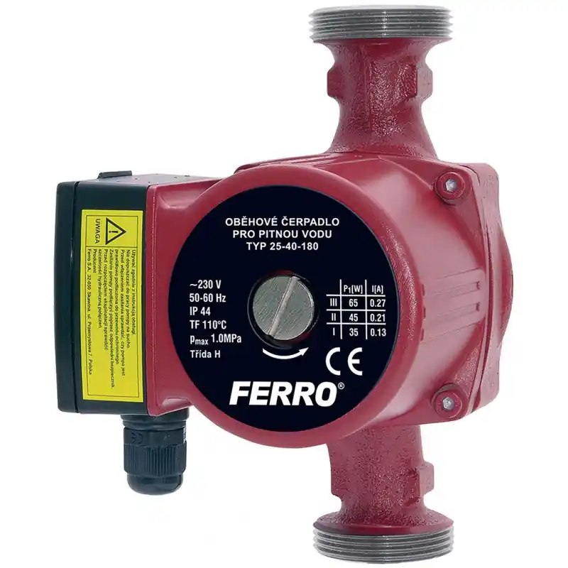 FERRO WEBERMAN Umwälzpumpe 25-60, 180mm 0202W Ausverkauf