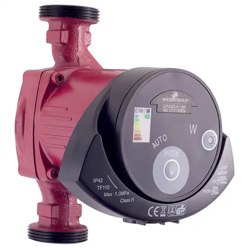 Weberman GPA 25-40 180 mm Umwälzpumpe elektronische Neu