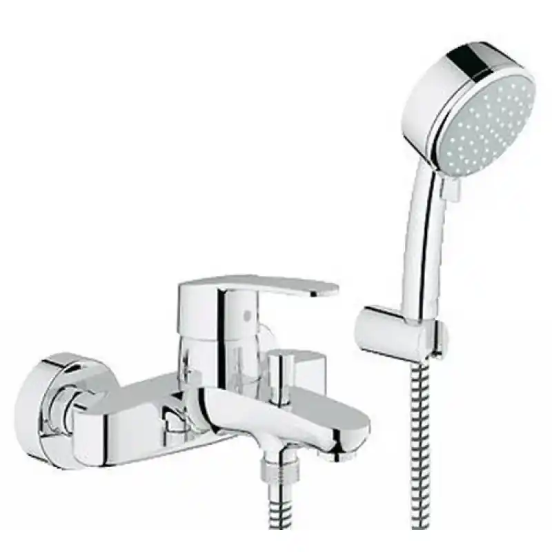 GROHE Eurostyle C Einhand-Wannenbatterie mit Handbrause, 33592002 Expressversand