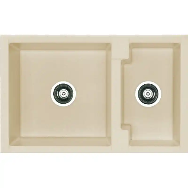 Begrenztes Angebot ALVEUS Algranitspüle CUBO 50 latte