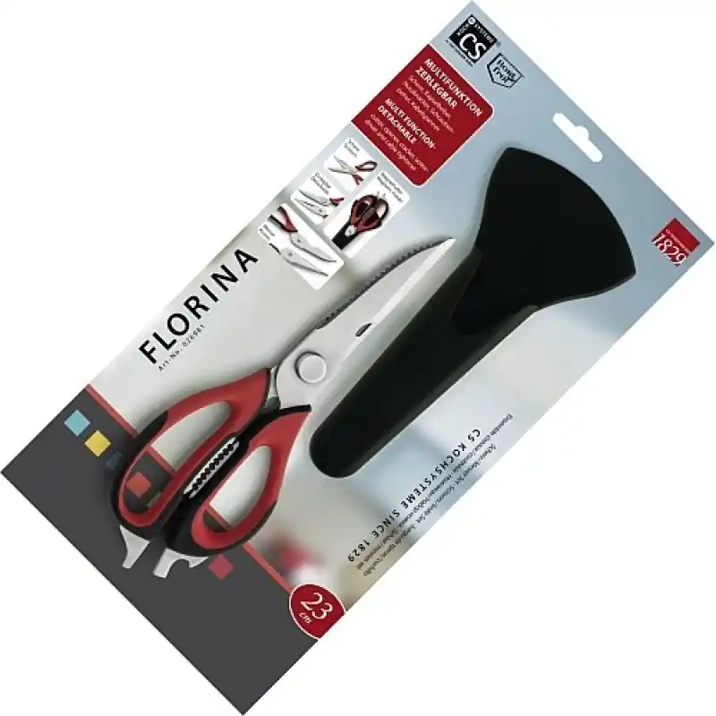 CS KOCHSYSTEME Schere/Messer Set FLORINA "heavy duty" 026981 Markenware
