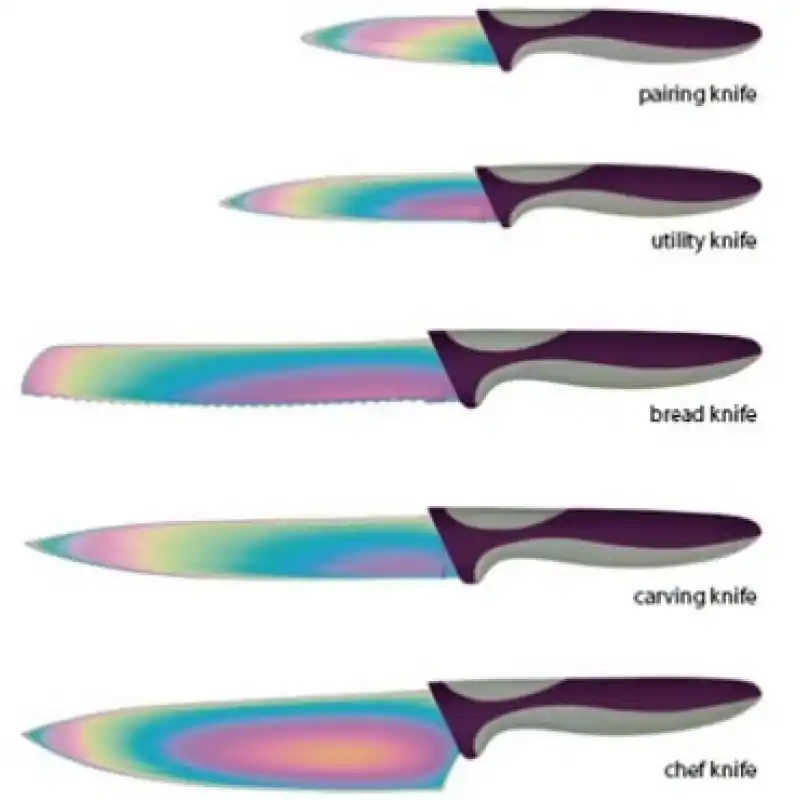 Ausverkauf CS KOCHSYSTEME Messer-Set 5 teilig TANN, 039677
