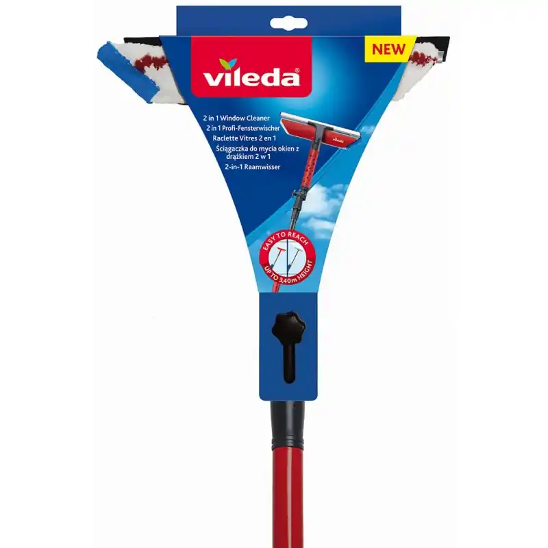 VILEDA Profi-Fensterwischer mit Stiel 123384 Neue Kollektion
