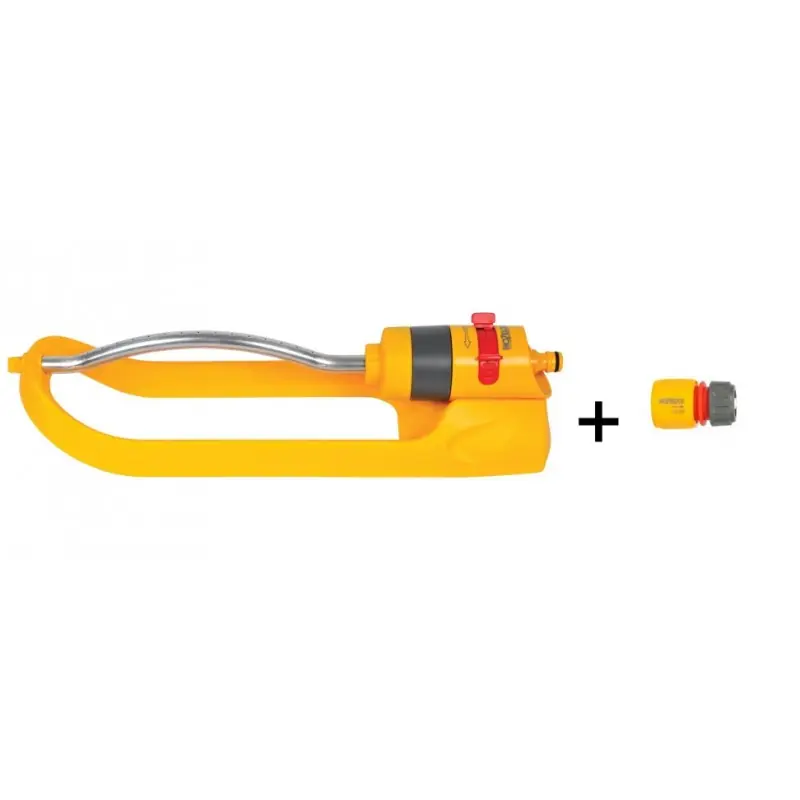 Neuheit Hozelock Rechtecksprinkler Plus, 180 m, 22972 +Wasserstoppanschluss ,29729018