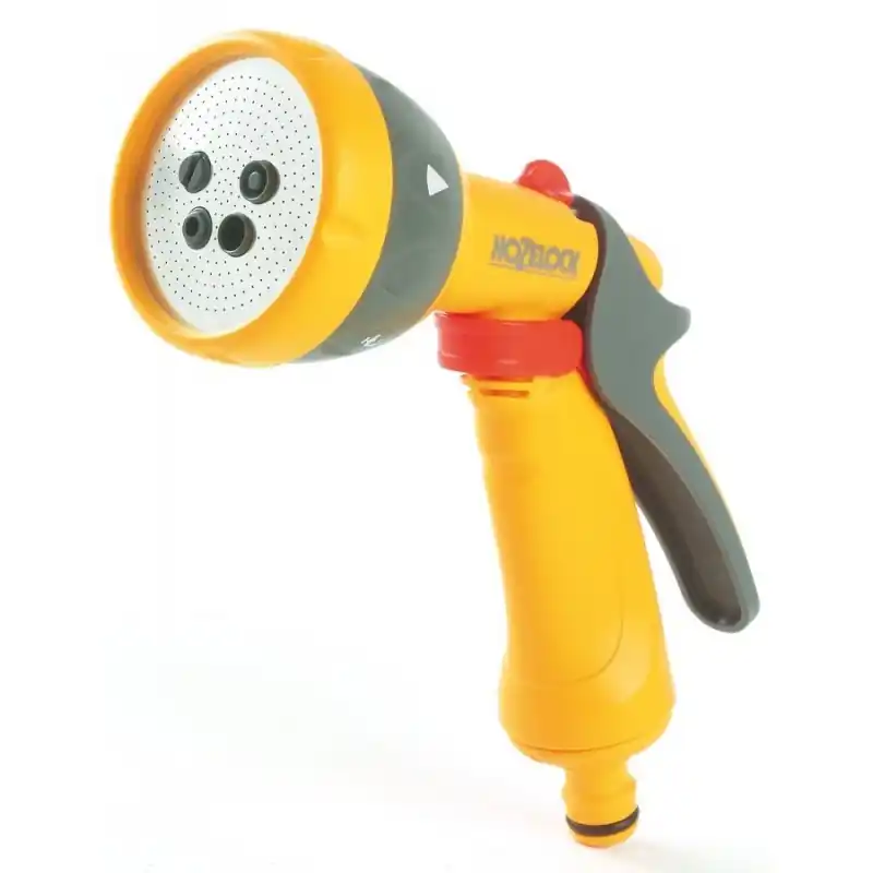 Super-Preis Hozelock Sprühpistole Multi Spray 5 Sprühmuster Mengenregler und mit Brause 2676P0000