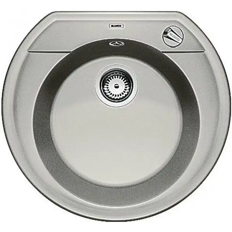 BLANCO RONDOVAL 45 perlgrau Silgranit PuraDur , 520604 Wochenendangebot