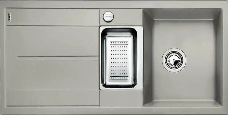 Expressversand BLANCO METRA 6 S Spülbecken mit exzenter und Becken perlgrau 520577