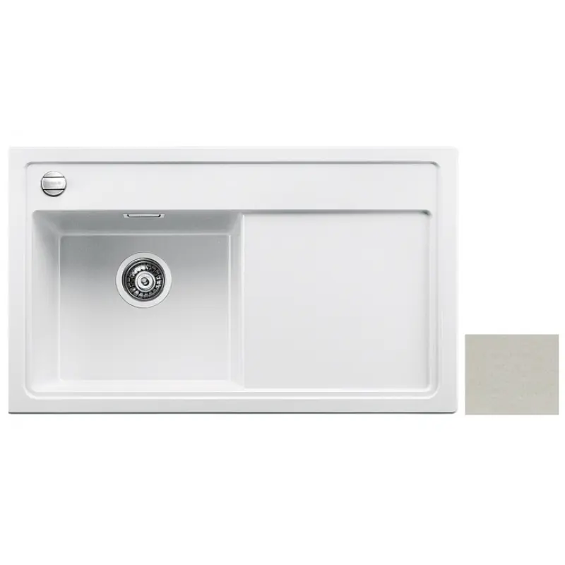 BLANCO ZENAR 45 S perlgrau Becken links 520617 Meistverkauft