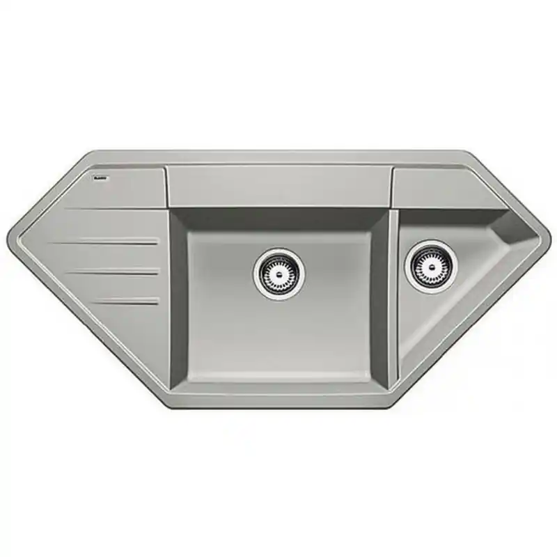 Mega-Angebot BLANCO LEXA 9 E Silgranit PuraDur perlgrau 520565