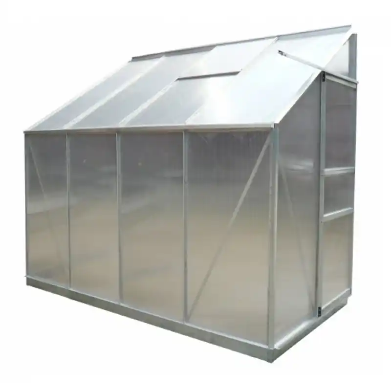 Markenprodukt G21 Anlehngewächshaus 2,5 x 1,2 m ohne Fundament, 63900613