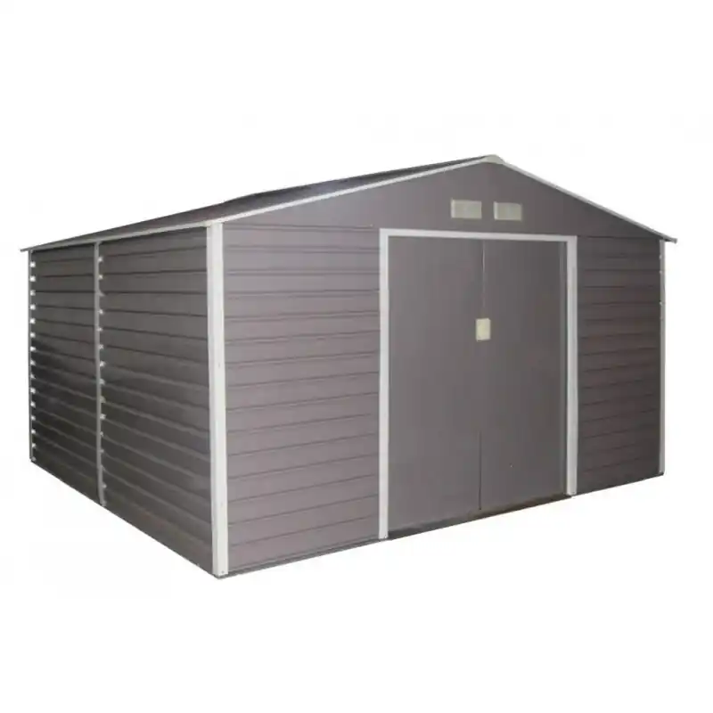 Heißes Angebot G21 Gartenhaus GAH 1085 - 340 x 319 cm, grau 63900571