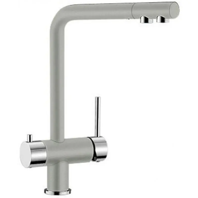 Sale BLANCO Fontas küchenarmatur perlgrau / chrom 520743