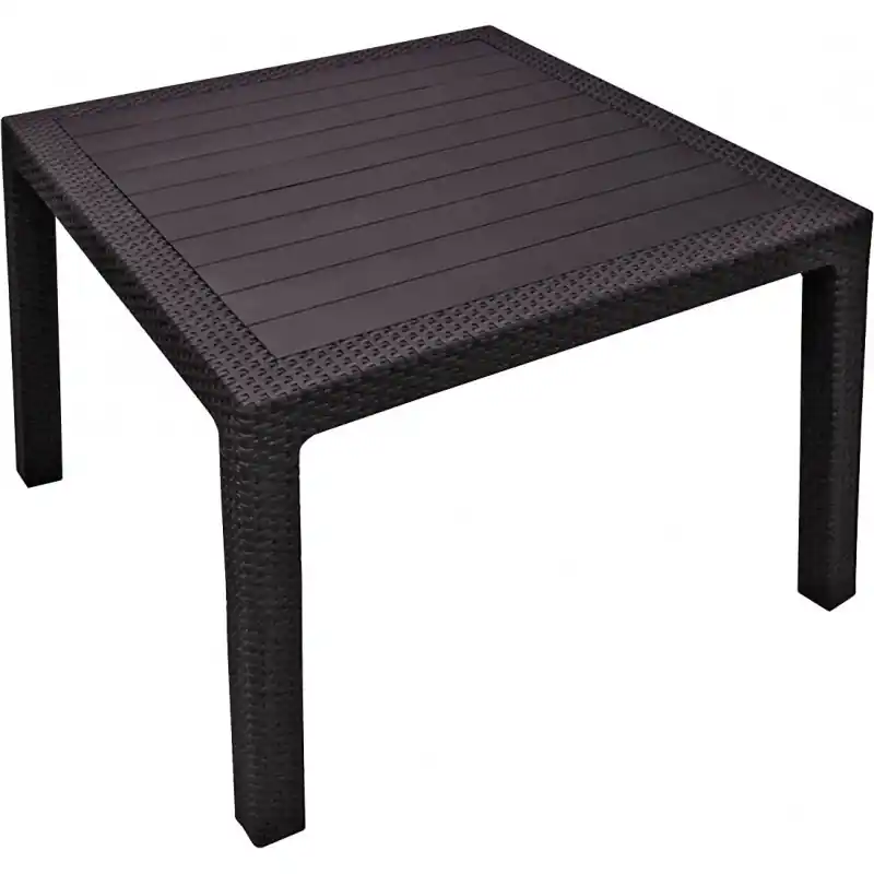 KETER MELODY QUARTED Gartentisch, 95 x 95 x 75 cm, braun 17197992 Top-Angebot