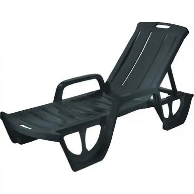 Ausverkauf KETER FLORIDA Liegestuhl, 190 x 67 x 42 cm, graphit 17180024