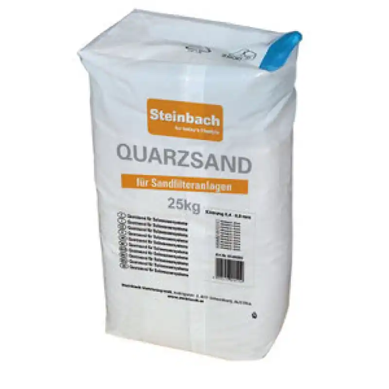 Ausverkauf STEINBACH Quarzfiltersand Körnung 0,4 - 0,8 mm, 25kg 040020