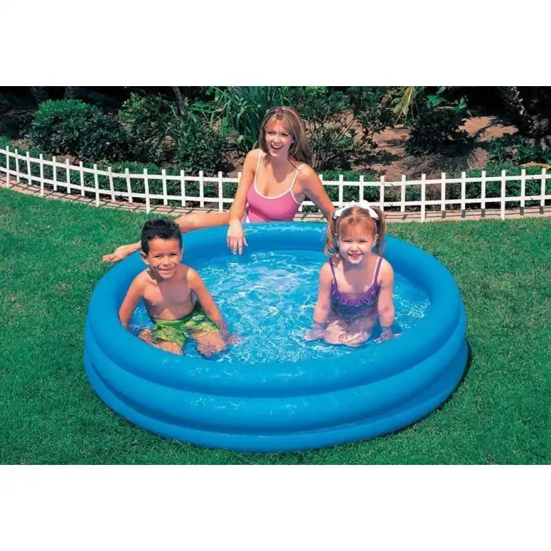 Wochenendangebot INTEX 3-Ring Crystal Blue Kinderpool 147 x 33 cm 58426NP