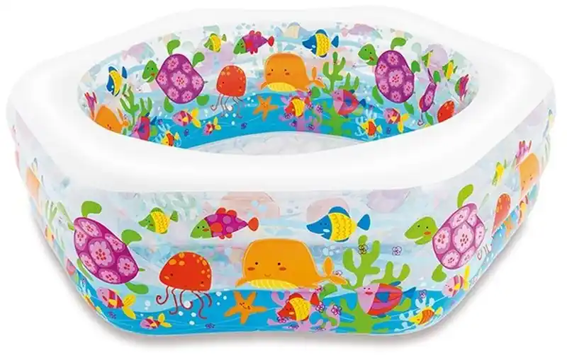 INTEX Ocean Reef Pool Schwimmbecken 191 x 178 x 61 cm 56493NP Top-Angebot