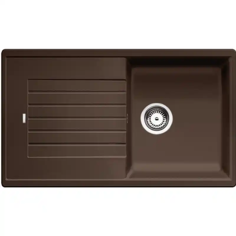 Echt BLANCO ZIA 5 S Granitspüle kaffee 520518