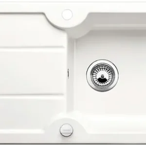BLANCO Idessa XL 6 S Spüle Keramik PuraPlus® kristallweiß 520308 Garantierte Lieferung